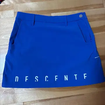 DESCENTE 골프 스커트 XS 파랑