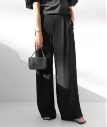 두지엠 클라세 이지 와이드 팬츠 블랙 34