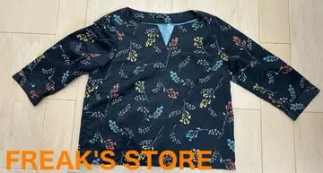 FREAK'S STORE 꽃무늬 오분 소매 상의