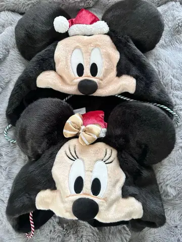 릴 린 린 크리스마스 팬 캡 미키 미니 세트