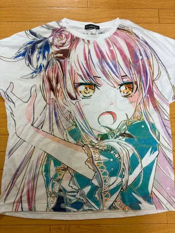 뱅드림! Roselia 미나토 유키나 풀 그래픽 T셔츠 (Ani-Art)