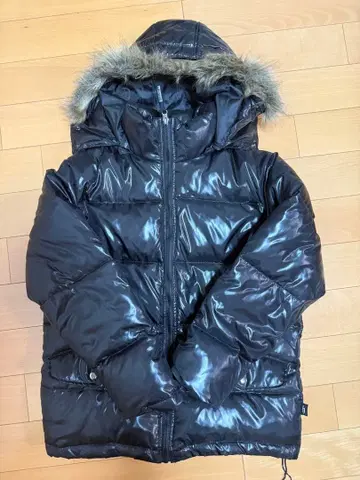 퍼 다운 y2k 시크 스타일 헤이세이 그런지 네오 갸루 남자 광택