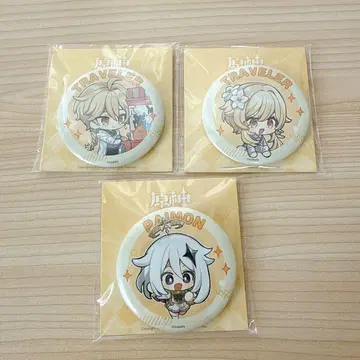 [ 원신 ] 호요페스 캔뱃지 3개 세트 소라 호타루 파이몬