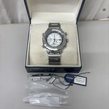 세이코 SEIKO 손목시계 크로노그래프 7T32-6N10 작동품