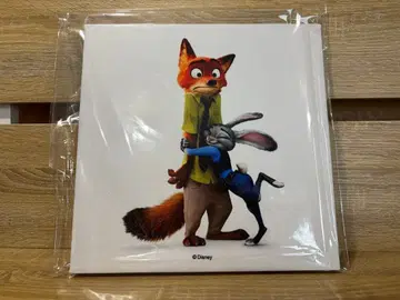 디즈니 닉 와일드 주디 홉스 아트 패널 [ 미개봉 ]