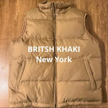 BRITISH KHAKI NY 다운 베스트 베이지 L 사이즈
