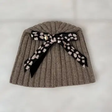 아테나 뉴욕 니트 캡 레오파드 약간의 하자 있음