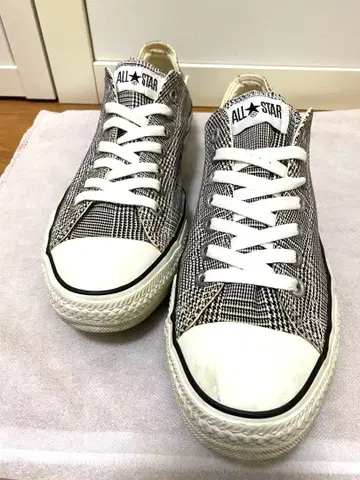 CONVERSE ALL STAR 체크 무늬 스니커즈 29cm