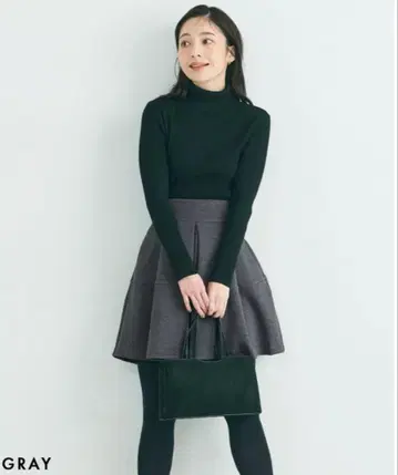 BASEMENTonline 하이웨스트 큐롯 그레이 M 사이즈