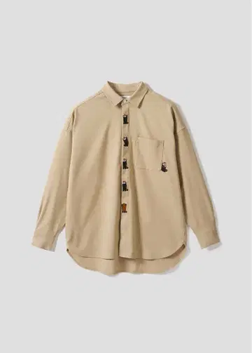 그라니프 이카쿠 빅 실루엣 셔츠