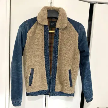 ZARA MAN 데님 보아 자켓 M