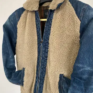 ZARA MAN 데님 보아 자켓 M