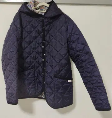 더 스목샵 퀼팅 자켓 리버티 퍼플
