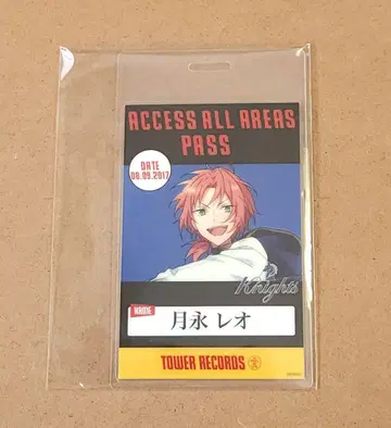 앙스타 타워 레코드 특전 카드 레오