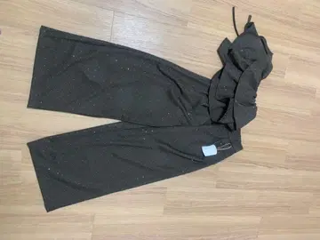 Chico 큐빅 루즈 슬랙스 팬츠 브라운