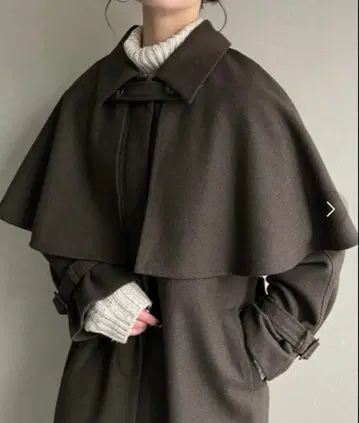 2way 스텐칼라 케이프 코트 JUNOAH L