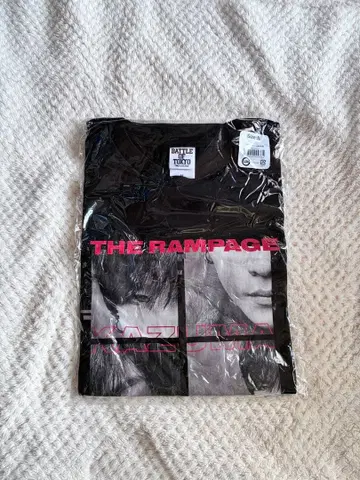 THE RAMPAGE 그래픽T셔츠 블랙