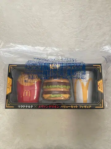 미개봉 새상품! 맥도날드 에반게리온 피규어 세트