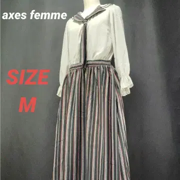 axes femme 엑시즈팜 도킹 원피스 스트라이프