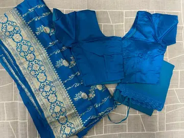 인도 사리 3종 세트