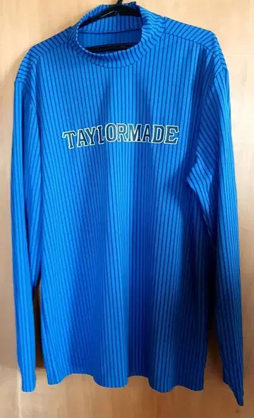 TAYLORMADE 남성용 골프 긴팔 모크넥 셔츠 사이즈: L 미사용품