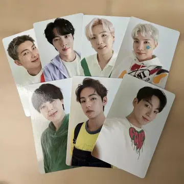 BTS 회보지 설문 추첨 트레이딩 카드