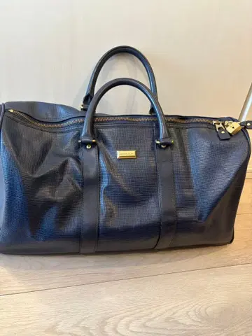 [ Marie Claire ] 네이비 보스턴 백 네이비 가죽