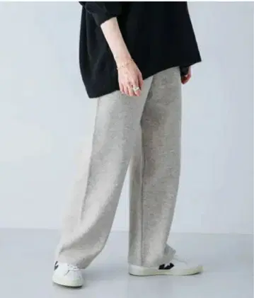 완판템 카구레 더블 페이스 이지 팬츠 오트밀 새상품급