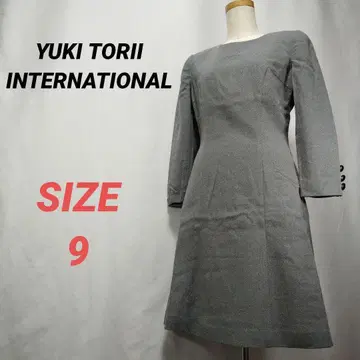 YUKI TORII INTERNATIONAL 유키토리이 원피스 그레이