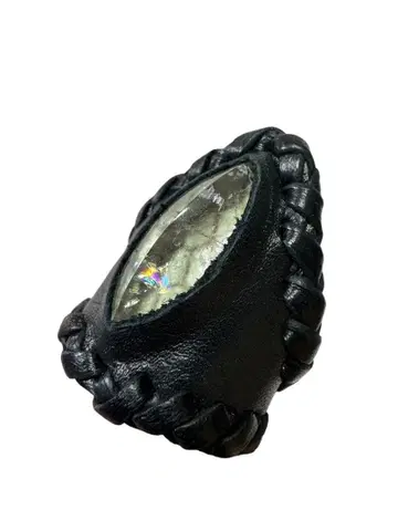 KMRii 케무리 천연 가죽 가죽 봉투 있음