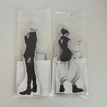 주술회전 시부야 사변 애니메이트 아크릴 스탠드 고죠 사토루 쵸소우 2세트