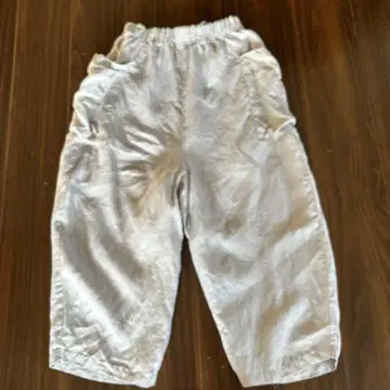 거즈# 사이드 포켓 린넨 와이드 이지 팬츠 봄/여름