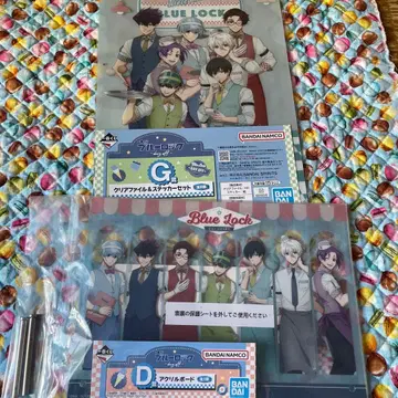 Blue Lock 클리어 파일 & 아크릴 보드 세트