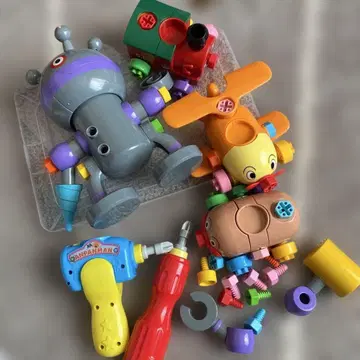 호빵맨 조립 완구 세트