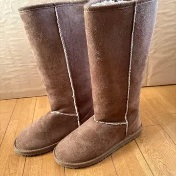 스웨이드 롱 어그 부츠 브라운 계열 새상품 23.5cm