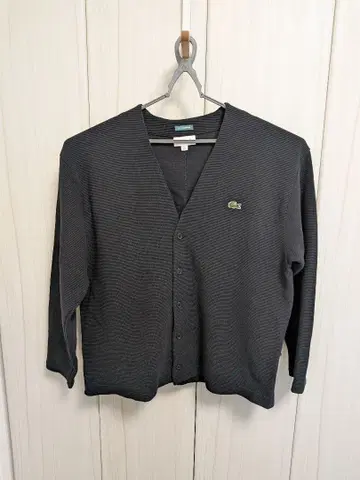 Lacoste 블랙 가디건