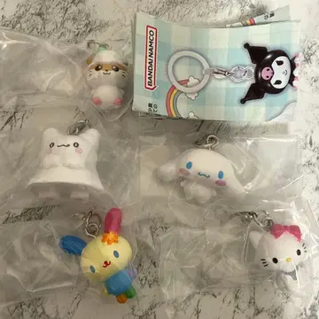 산리오 캐릭터즈 올스타즈 메지루시 액세서리 가챠 5종 세트