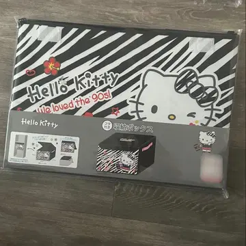 키티 수납 박스 시마무라 제브라 패턴