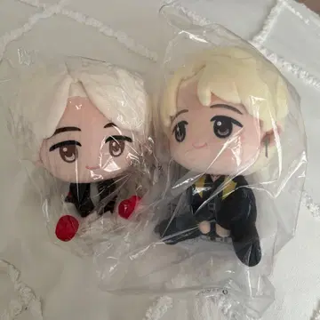 Tiny Tan Jimin 봉제 인형 2체 세트