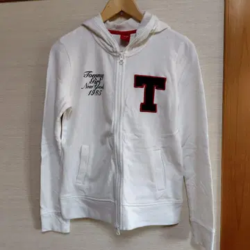 타미힐피거 후드티 S 화이트