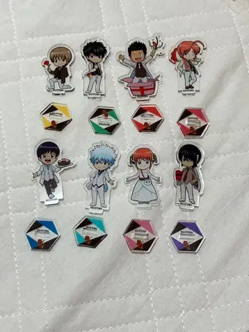 은혼 JW J-WORLD 감사제 미니 아크릴 스탠드 8종