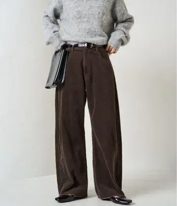 코듀로이 커브 팬츠