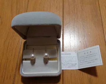 미쓰비시 마테리얼 진주 귀찌