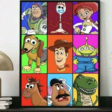 토이스토리 다이아몬드 아트 키트