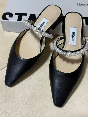 STACCATO 뮬 플랫슈즈