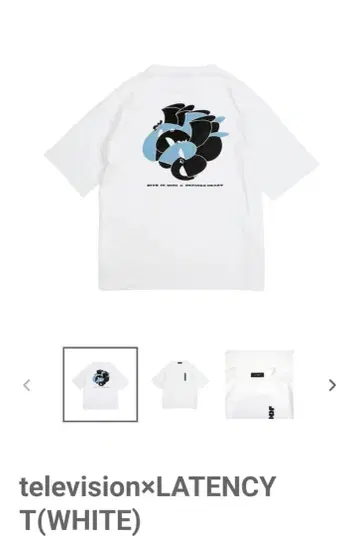 television x LATENCY T(WHITE)