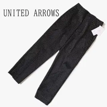 유나이티드 애로우즈 UNITED ARROWS 도트 무늬 팬츠