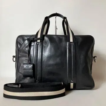 2510-287 | 새상품급 | 발리 2WAY 비즈니스 가죽 블랙