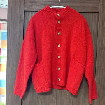 내추럴 랜드리 니트 가디건