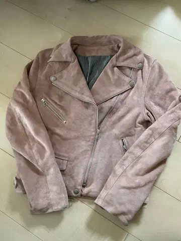 GYDA 라이더 자켓 더스티 핑크 F